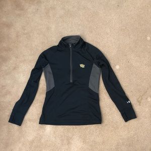 Wake Forest under armour zip pullover sweatshirt